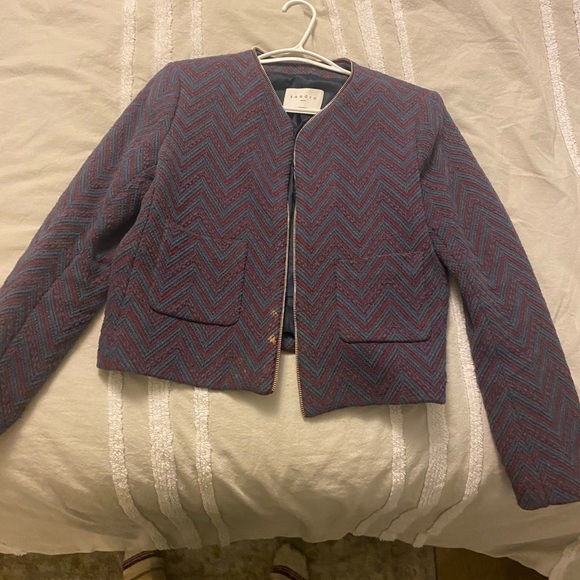 Sandro blazer. Sandro sizing 2. - Picture 1 of 3